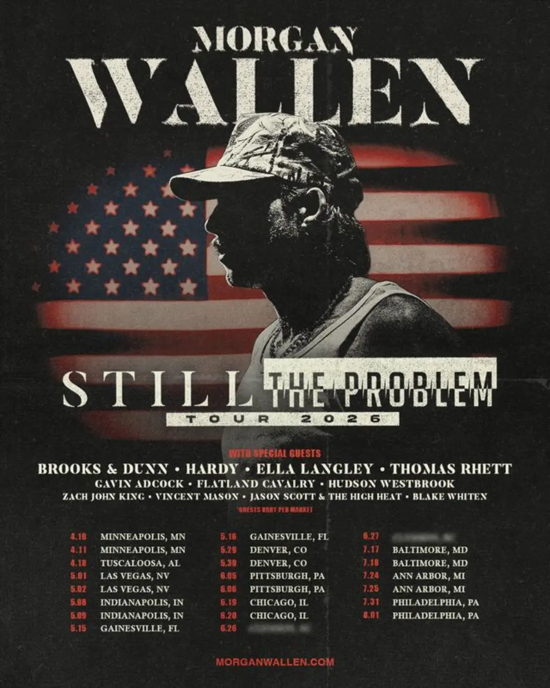 Morgan Wallen Tour 2026: What Fans Can Expect
