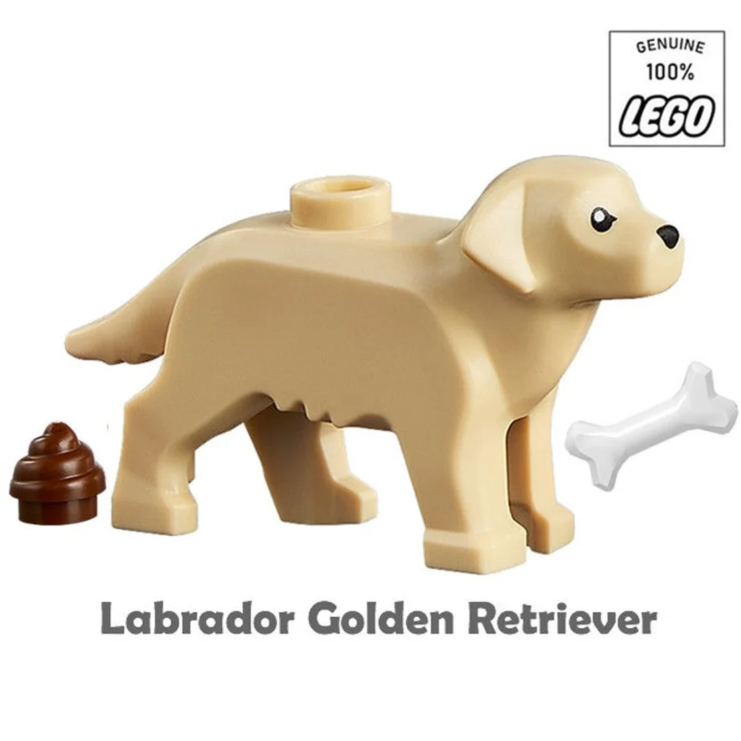The Charm of the LEGO Golden Retriever Puppy Set