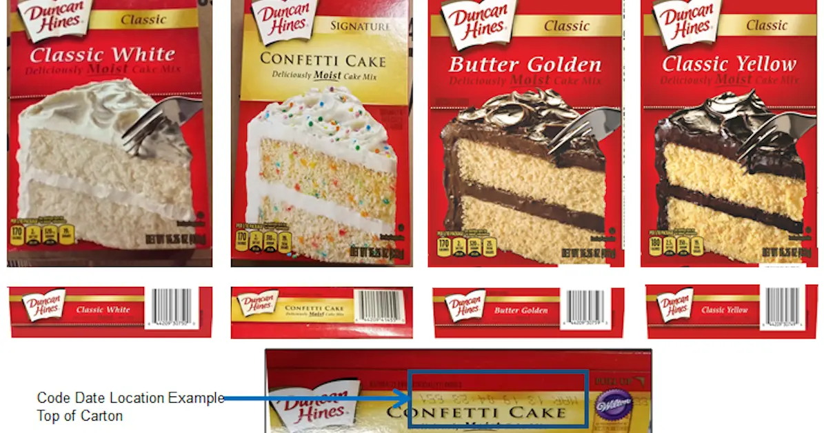 Recent Cake Mixes Recall: Consumer Safety Alert