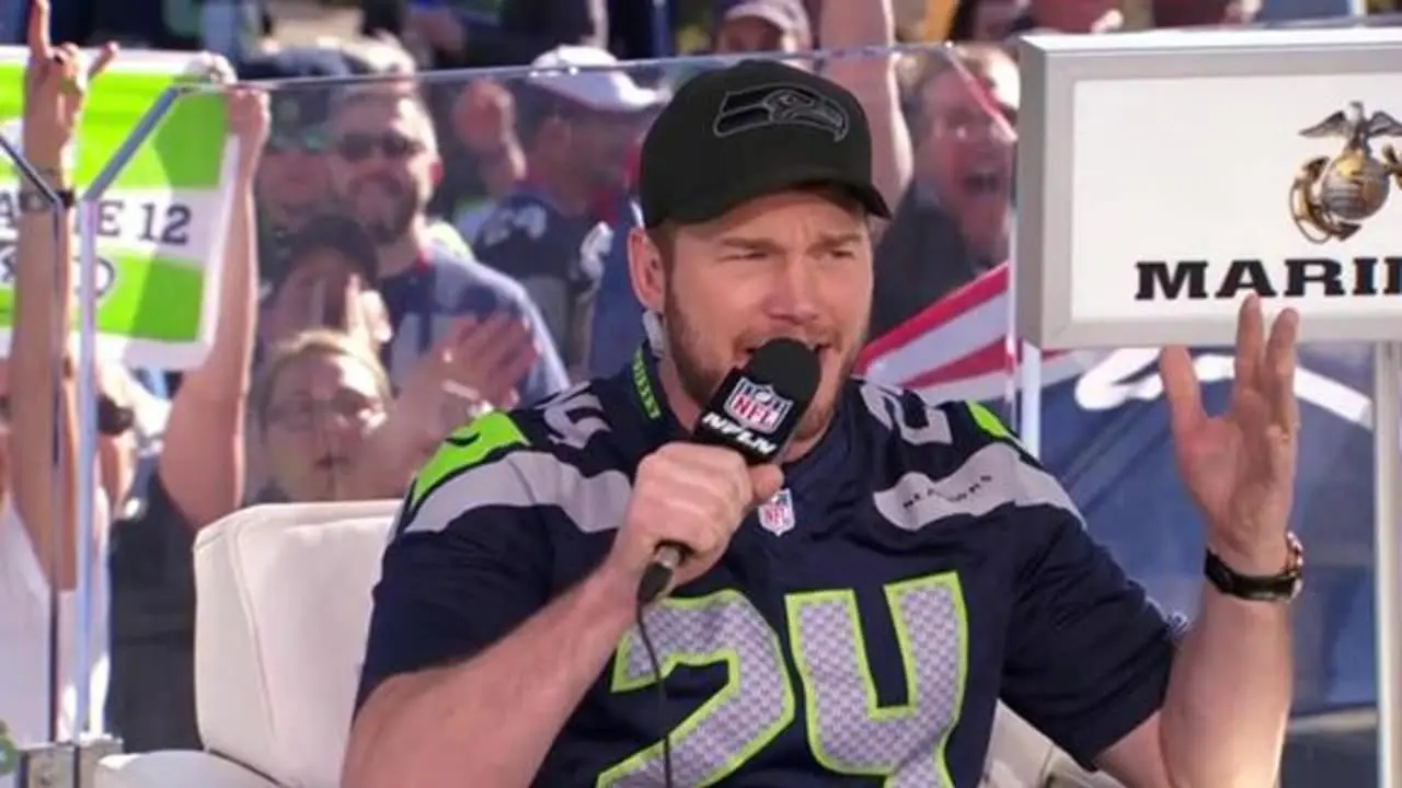 Chris Pratt’s Exciting Moment as a Seahawks Fan