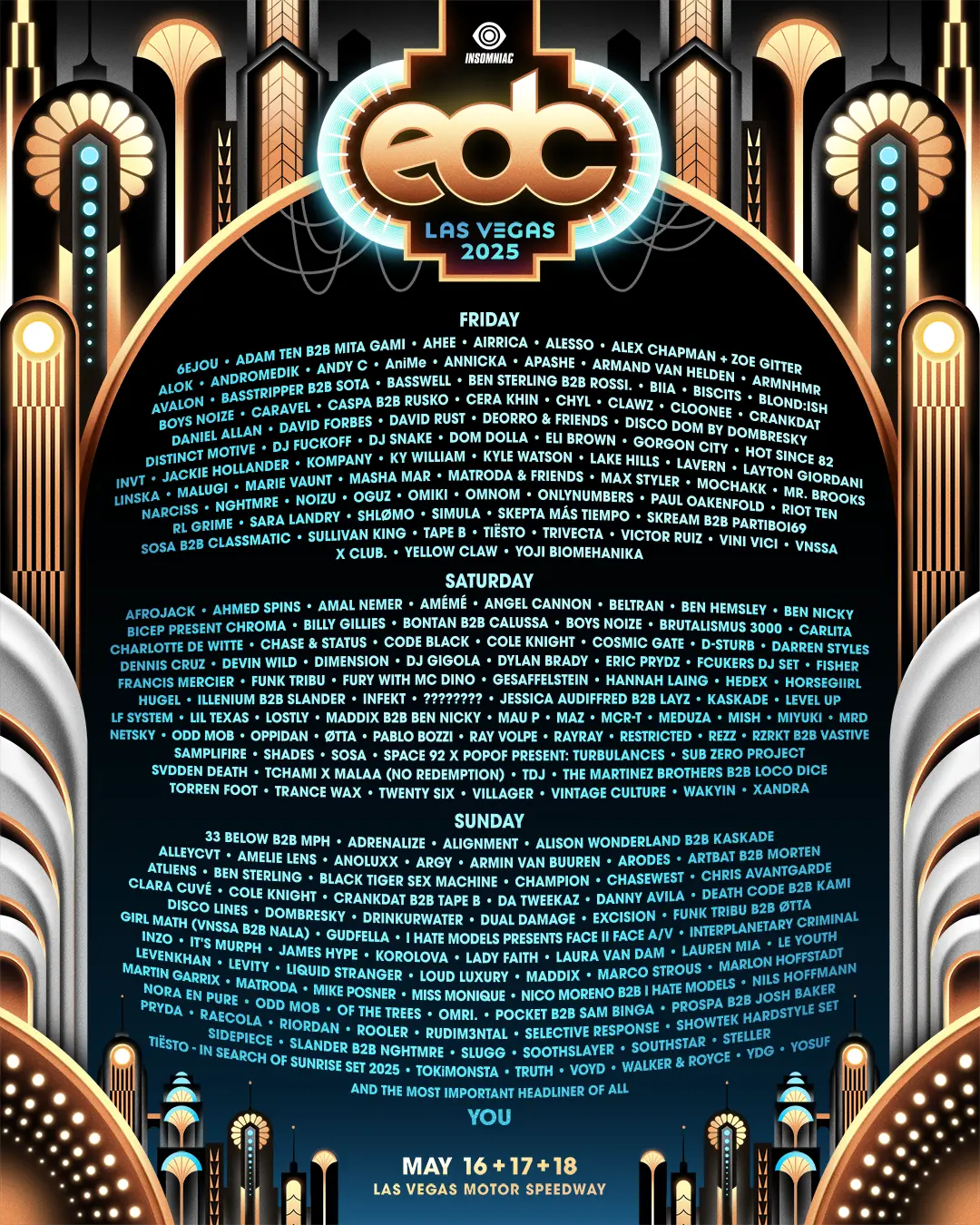 Everything You Need to Know About the EDC Lineup 2026