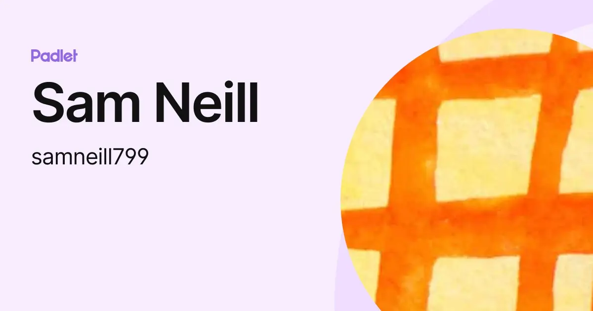The Life and Career of Sam Neill