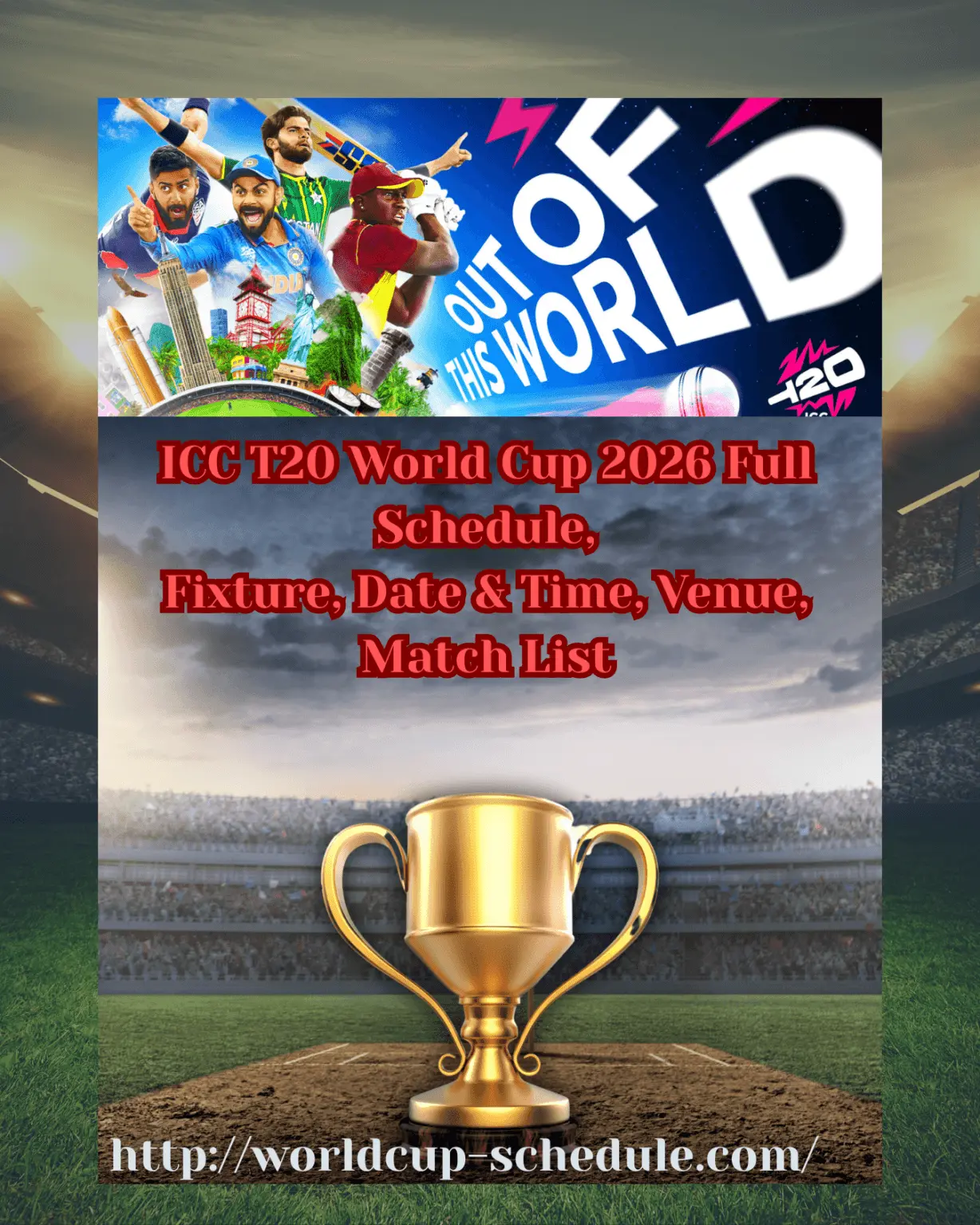 Complete T20 World Cup 2023 Schedule and Key Dates