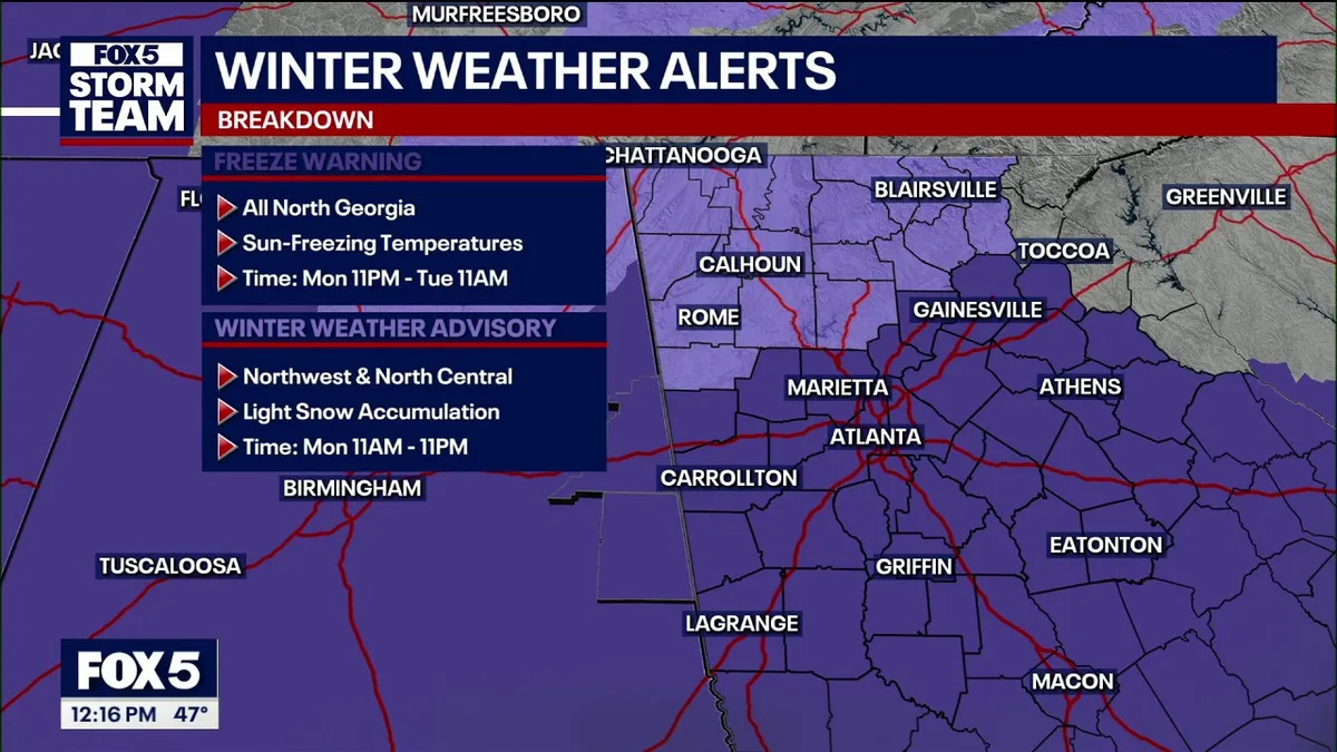 atlanta weather — US news