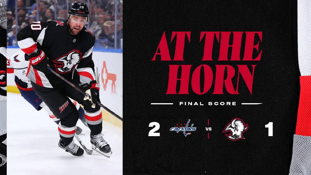 capitals vs sabres — US news