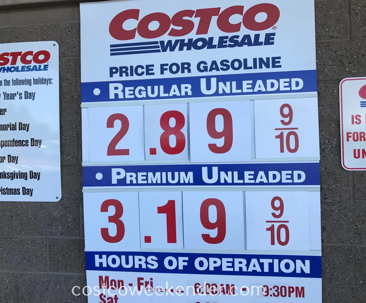 costco gas prices — US news