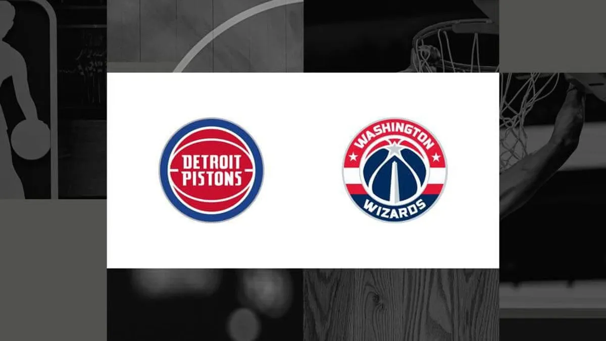 pistons vs wizards — US news