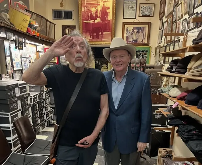 Robert Plant Performs with Saving Grace in San Antonio
