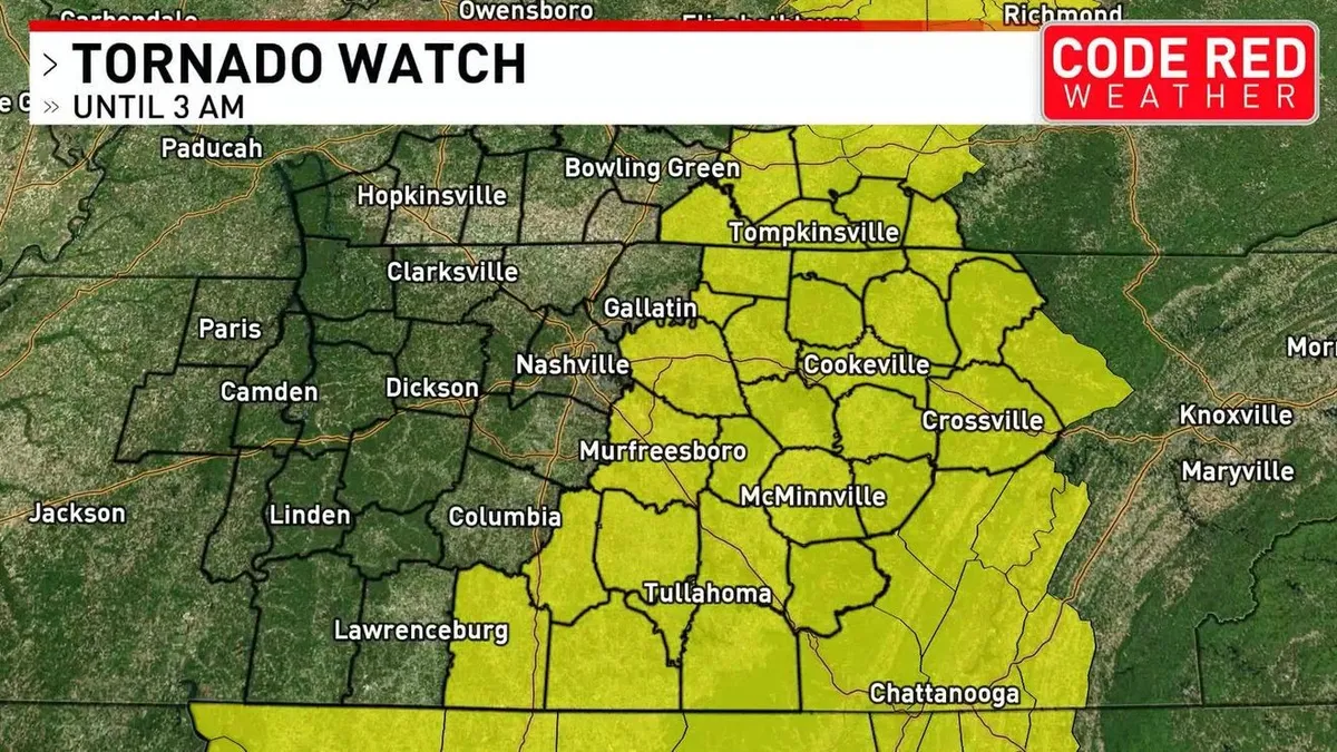 tornado watch — US news