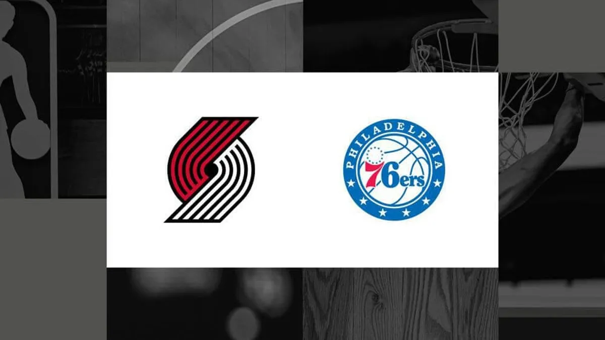 trail blazers vs 76ers — US news
