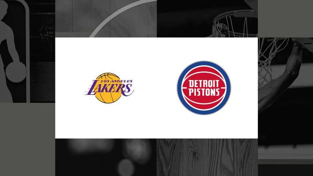 where to watch lakers vs detroit pistons — US news