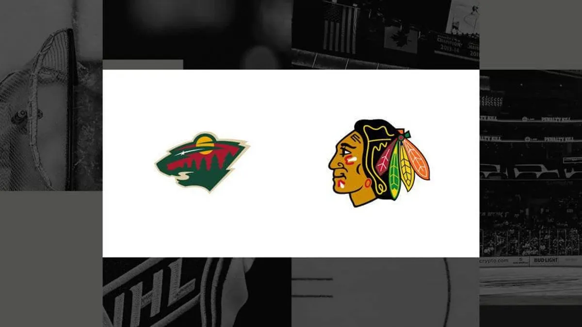 wild vs blackhawks — US news