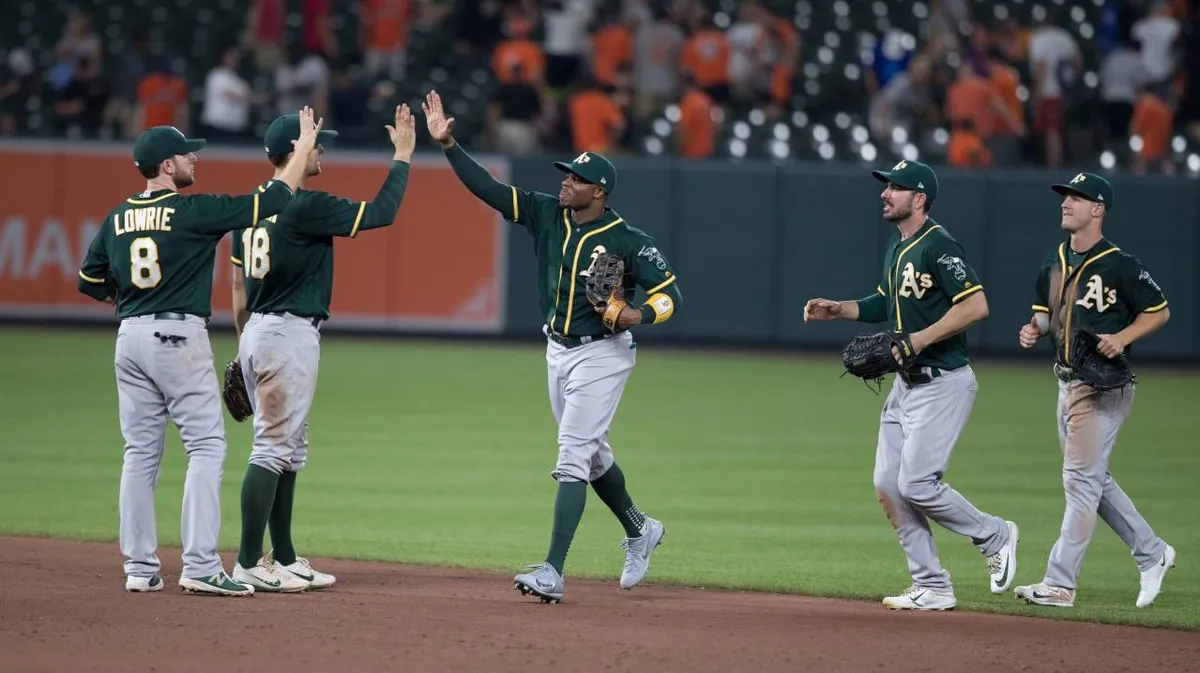 Athletics vs mariners
