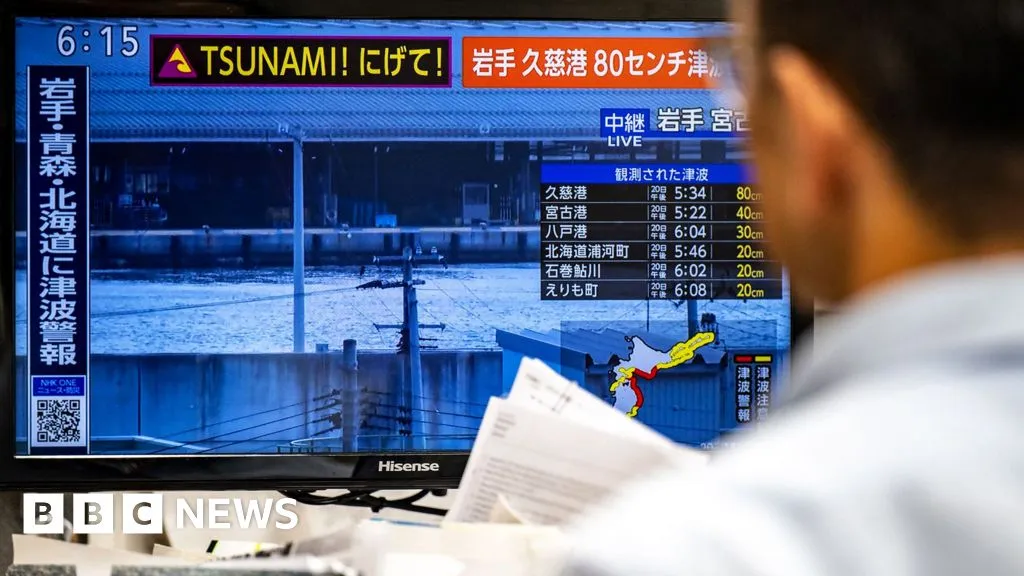 Japan Earthquake Strikes Northern Japan