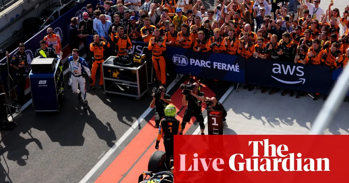 Norris secures first season victory at Hungarian Grand Prix