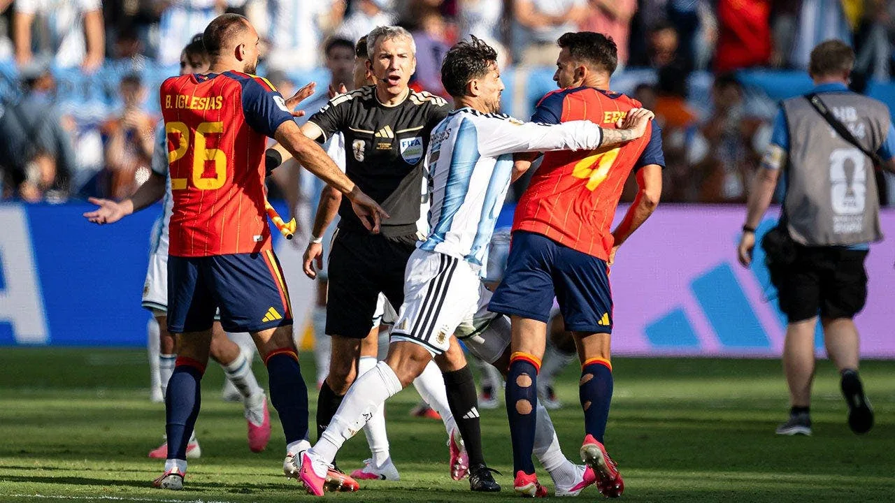 FIFA to investigate player clashes following World Cup final between Spain and Argentina