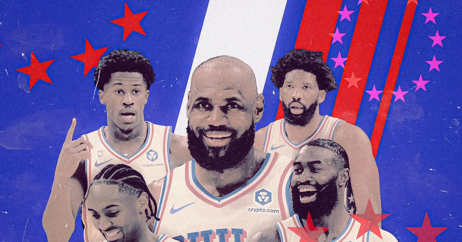 Sixers give 'King James' royal welcome to Philadelphia
